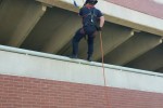 Firefighter training going down from height Thumbnail