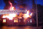 UConn Fire Department attempting to reach burning building Thumbnail