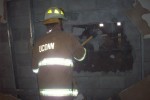 UConn Fire Department breaking down a wall Thumbnail
