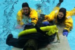 UConn Fire Department training in pool Thumbnail